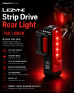 Lezyne Bicycle Strip Drive Rear light, 150 Lumen