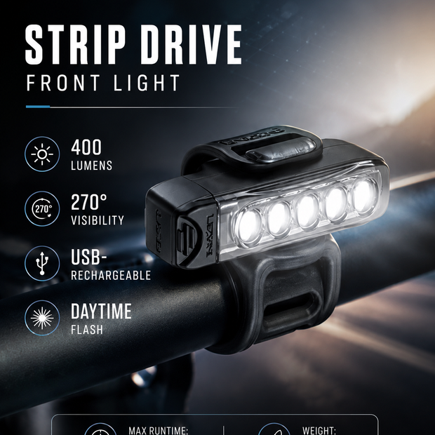 Lezyne Strip Drive Front Bicycle light