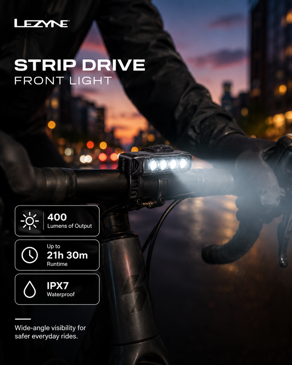 Lezyne Strip Drive Front Bicycle light