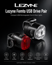 Lezyne Femto USB Drive Pair Bicycle light