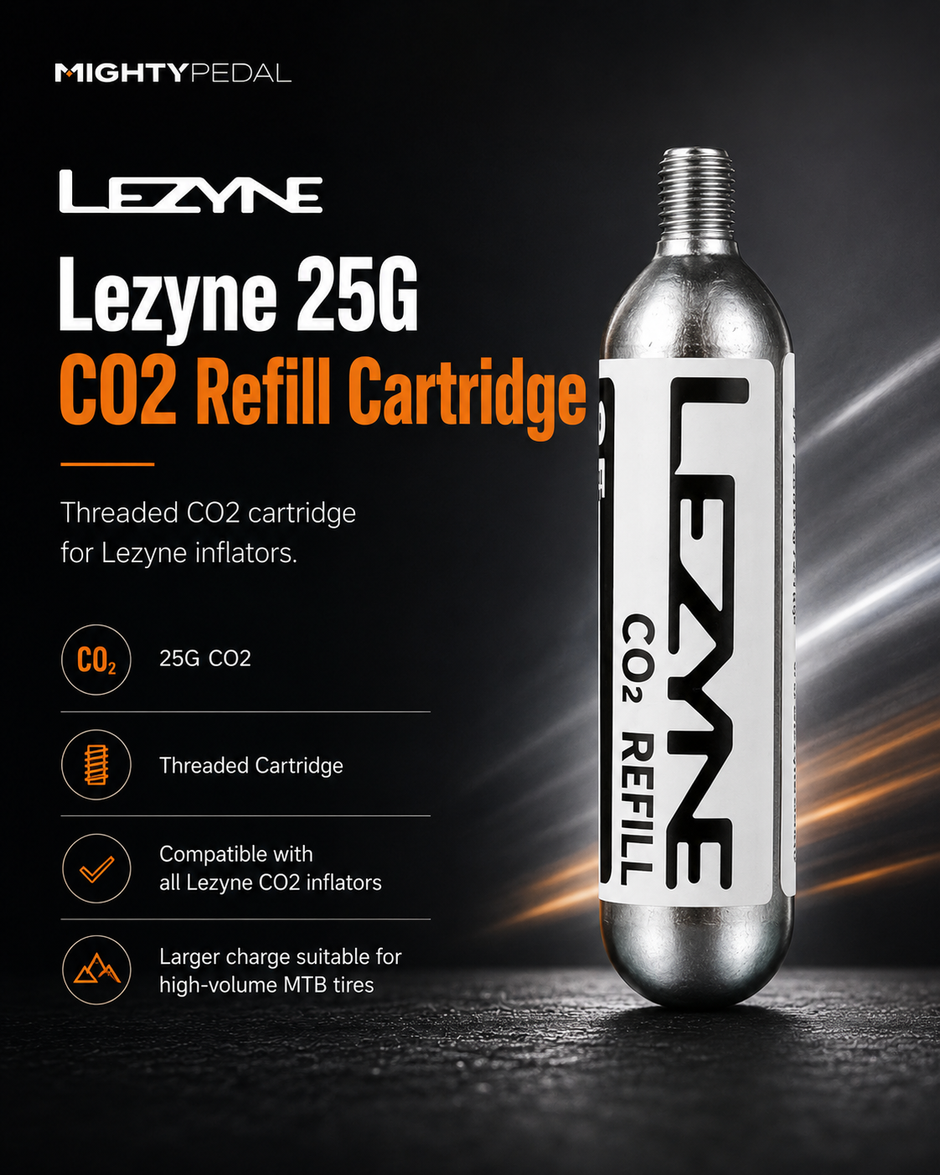 Lezyne Bicycle 25G CO2 Refill Cartridges