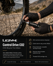 Lezyne Control Drive CO2 (with 16G Cartridge) Bicycle Pump
