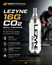 Lezyne Bicycle 16G CO2 Refill Cartridges