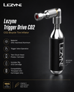Lezyne Trigger Drive CO2 (With 16G CO2 Cartridge) Bicycle Pump
