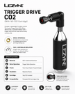 Lezyne Trigger Drive CO2 (With 16G CO2 Cartridge) Bicycle Pump