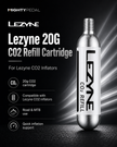 Lezyne Bicycle 20G CO2 Refill Cartridges
