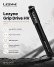Lezyne Grip Drive HV, High Volume Bicycle Pump For MTB