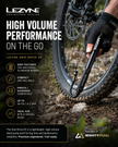 Lezyne Grip Drive HV, High Volume Bicycle Pump For MTB