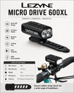 Lezyne Micro Drive 600XL Bicycle light