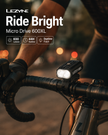 Lezyne Micro Drive 600XL Bicycle light