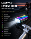 Lezyne Lite Drive 1000XL Bicycle light