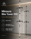 Minoura Bike Tower 25D Storage Stand