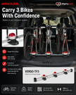 Minoura Transport Vergo-TF3  (for 3 bikes) in-car mount kit