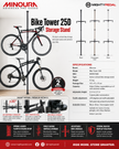 Minoura Bike Tower 25D Storage Stand (Black Color)