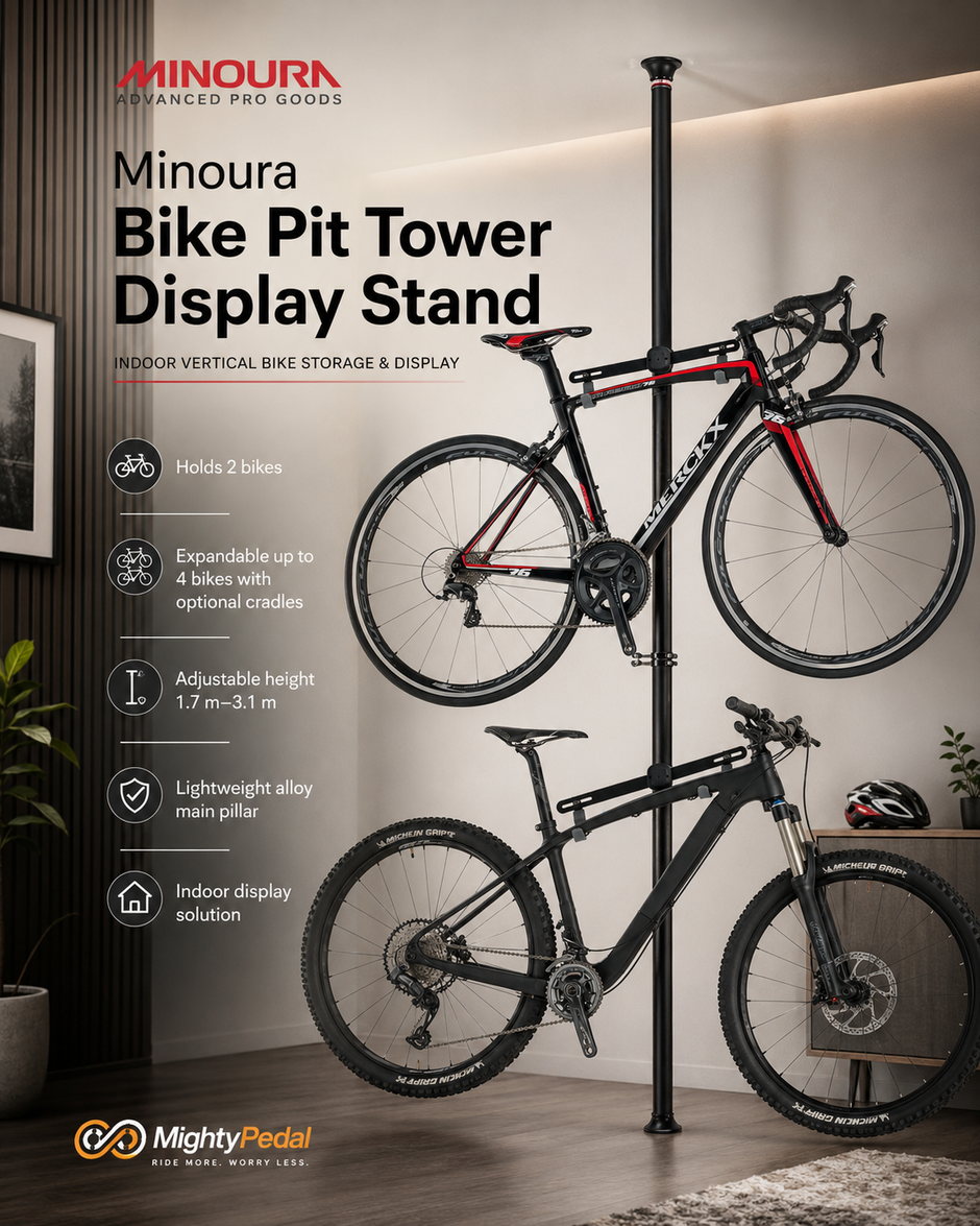 Minoura Bike Pit Tower Display Stand