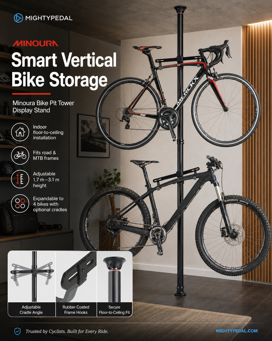 Minoura Bike Pit Tower Display Stand