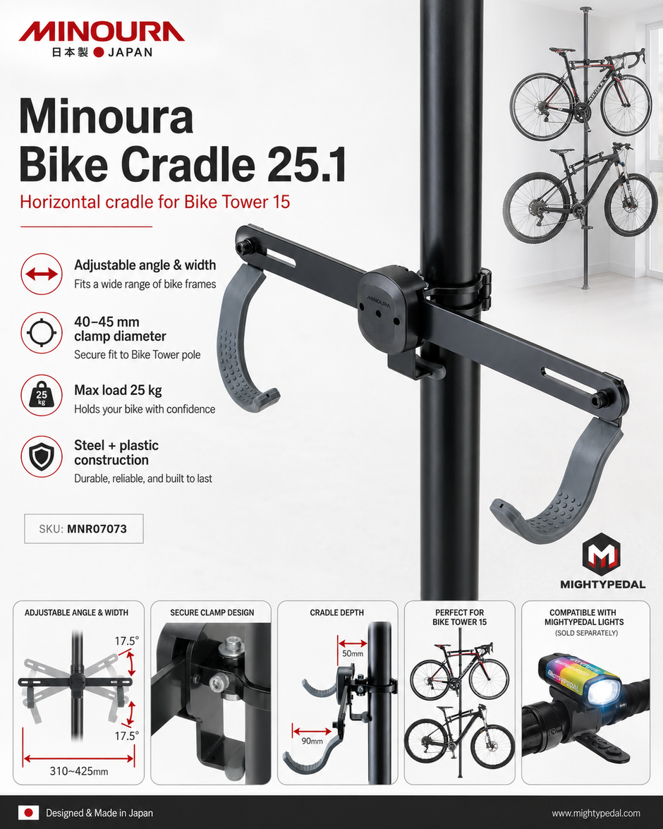 Minoura Bike Cradle 25.1 For Bike Tower 15
