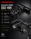 Minoura Accessory Holder SGS-400 Bolt Clamp  (2 size)