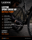 Lezyne Sport Drive HP Bicycle Pump
