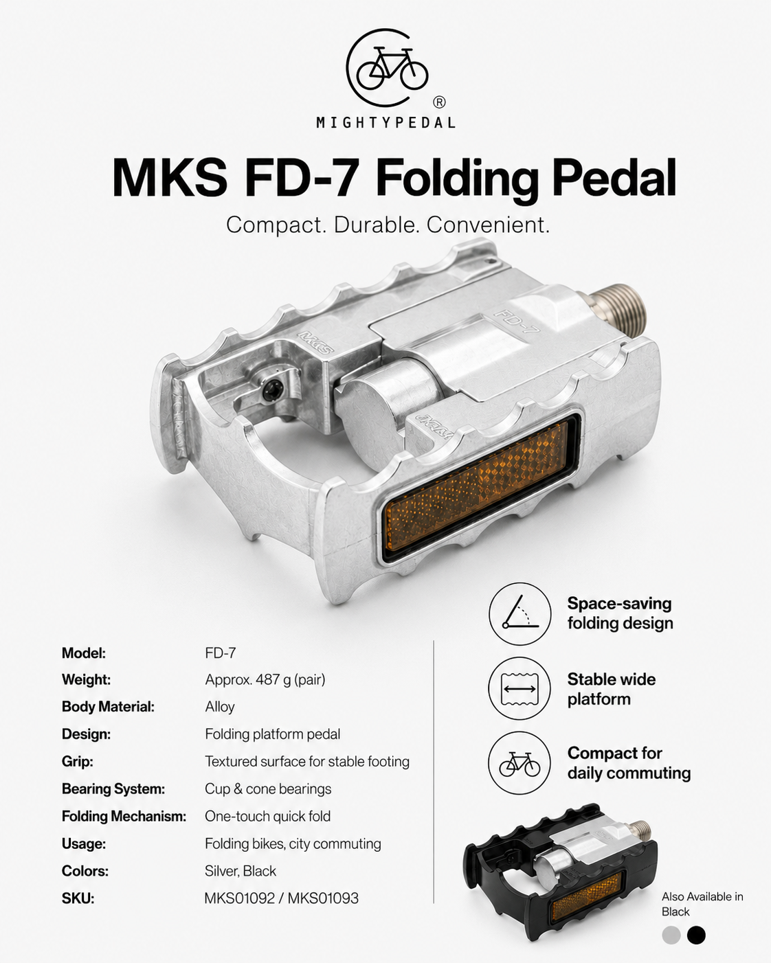 MKS Pedal FD-7 Pedal