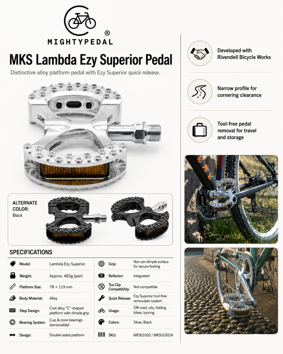 MKS Lambda Ezy Superior Pedal