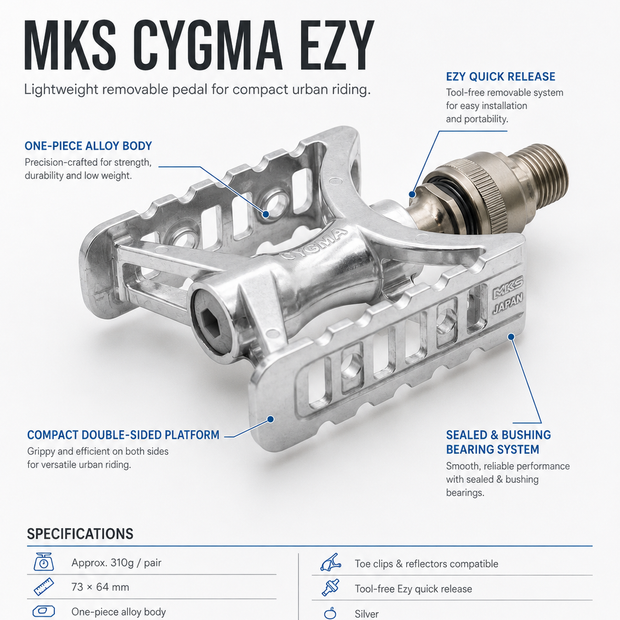 MKS CYGMA Ezy Pedal