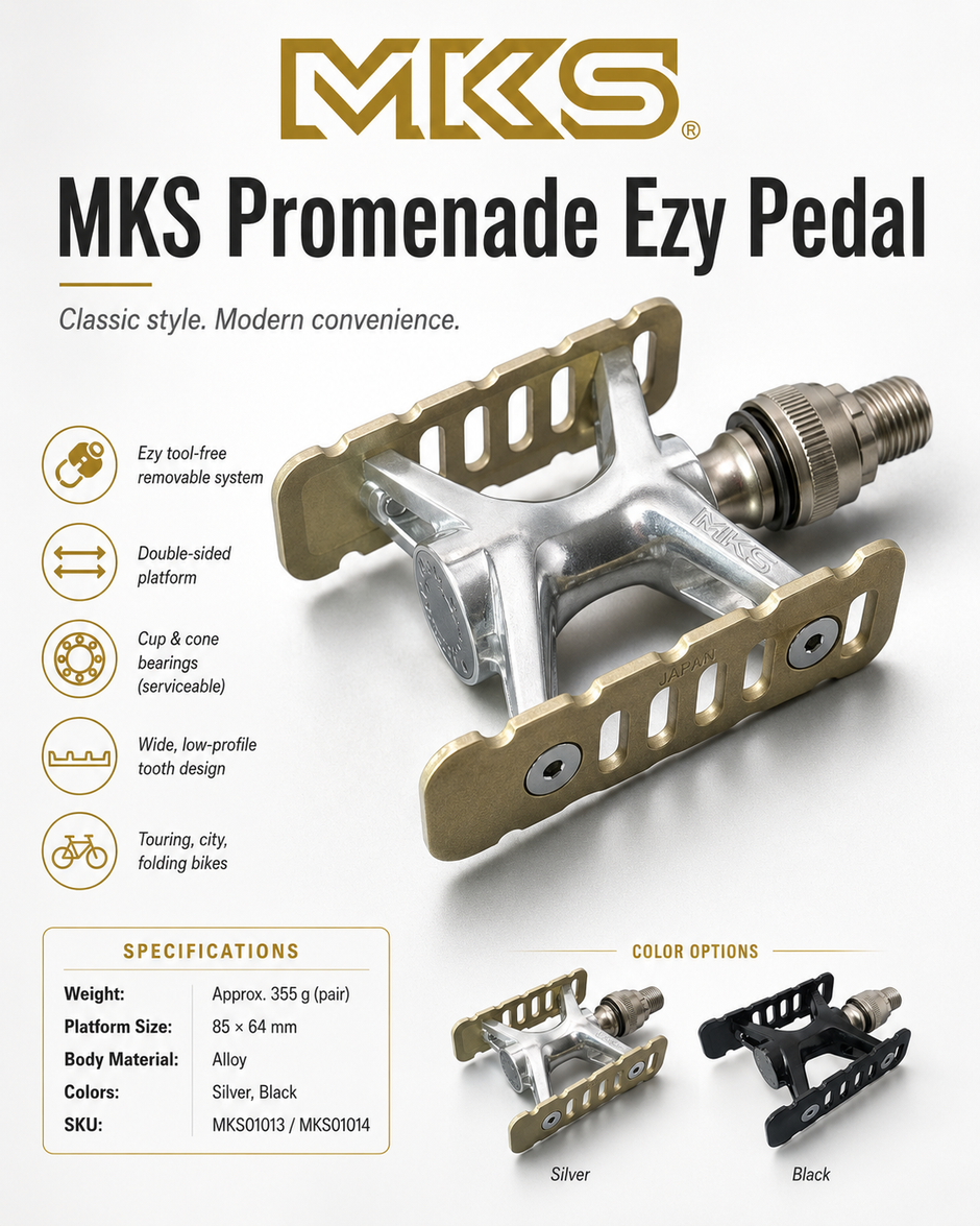 MKS Pedal Promenade Ezy Pedal