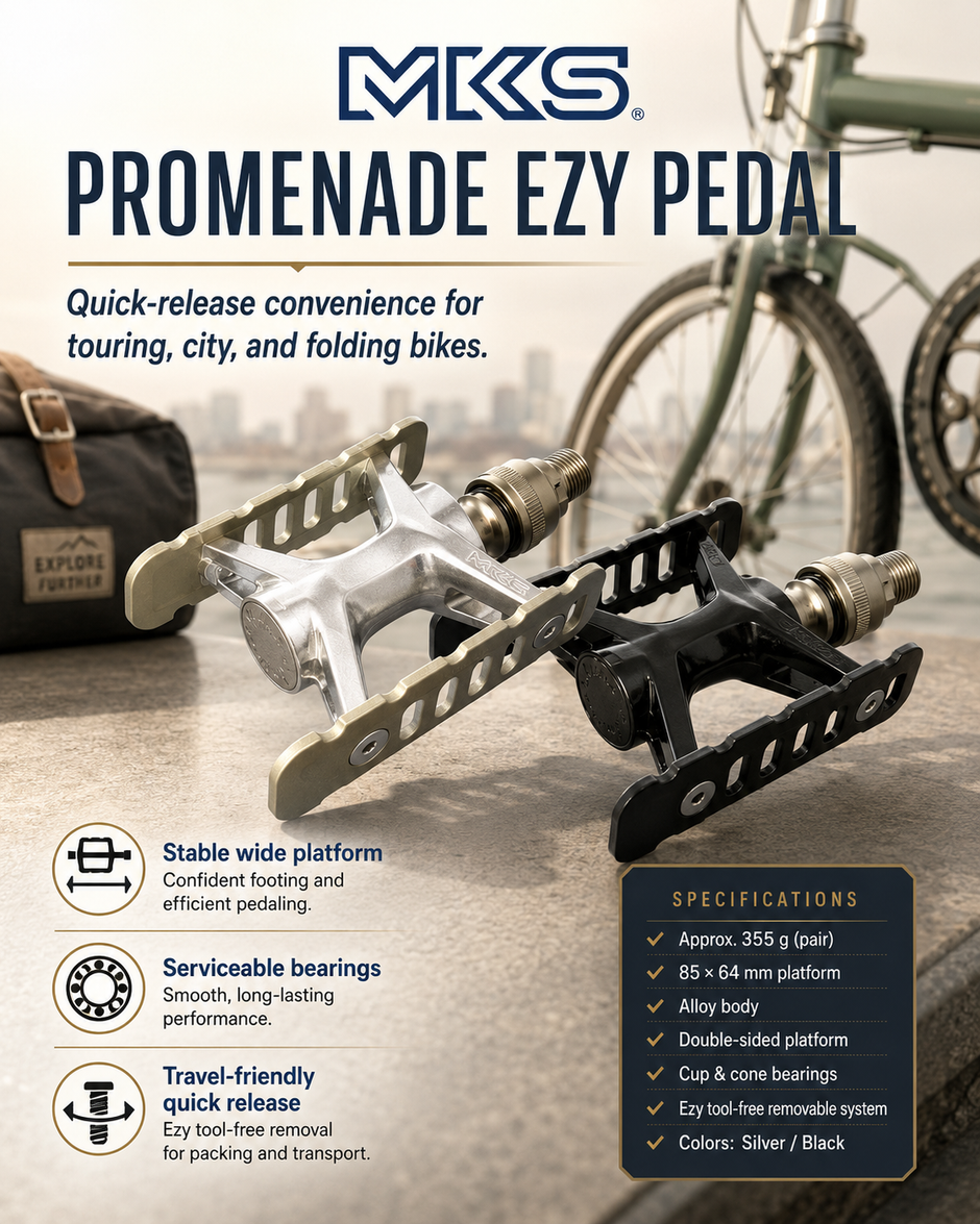 MKS Pedal Promenade Ezy Pedal