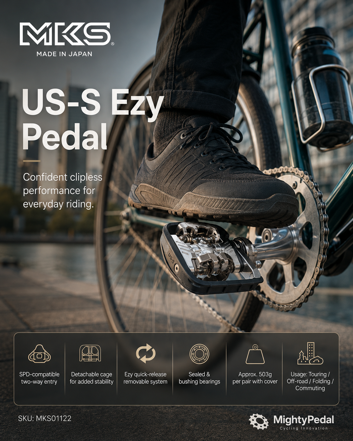 MKS Pedal US-S Ezy Pedal