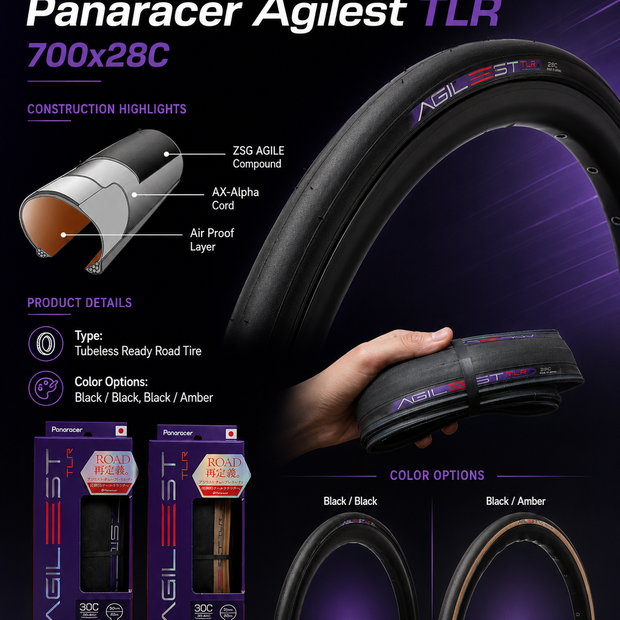 Panaracer Agilest TLR, 700x28C