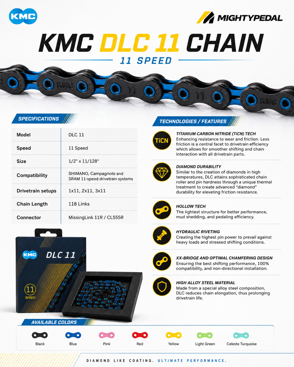 KMC DLC11 Chain, 11spd
