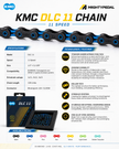 KMC DLC11 Chain, 11spd