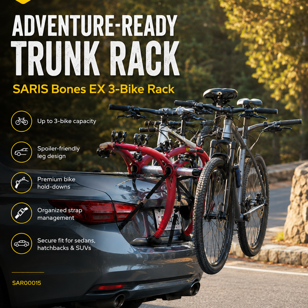 SARIS Bones EX 3-Bike Rack