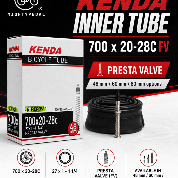 Kenda Inner Tube 700 x 20-28C FV