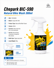 Chepark BIC-590 Natural Bike Wash 300ml
