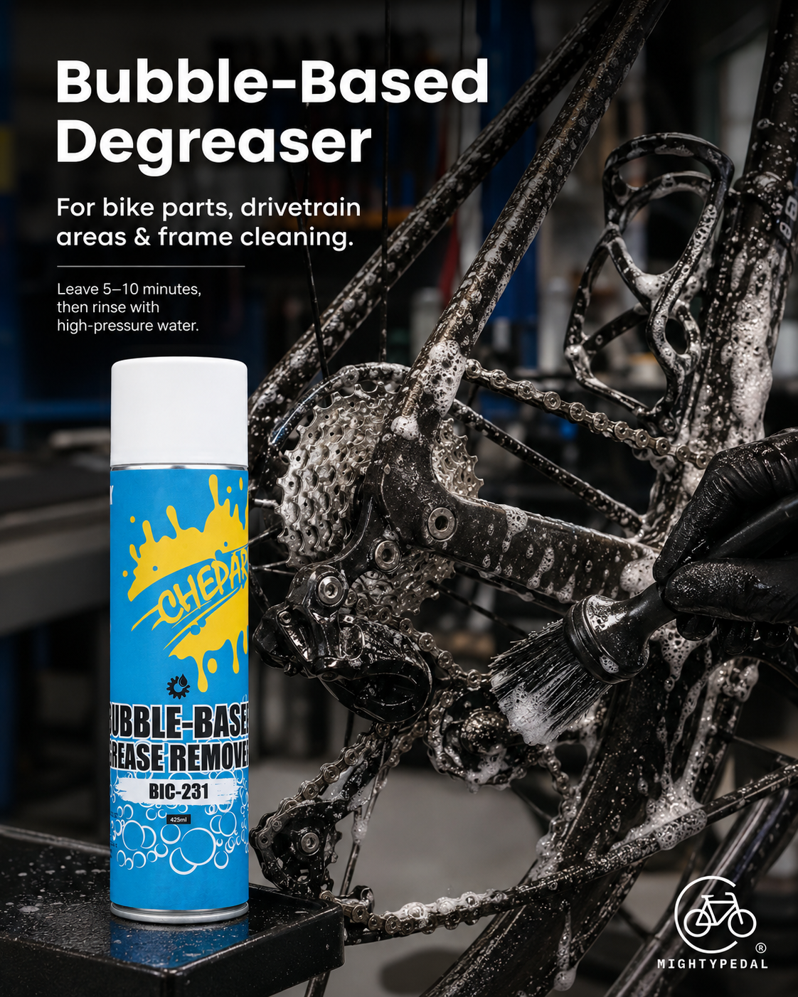 Chepark BIC-231 Bubble Degreaser 425ml