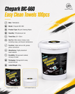 Chepark BIC-660 Easy Clean Towels 100pcs