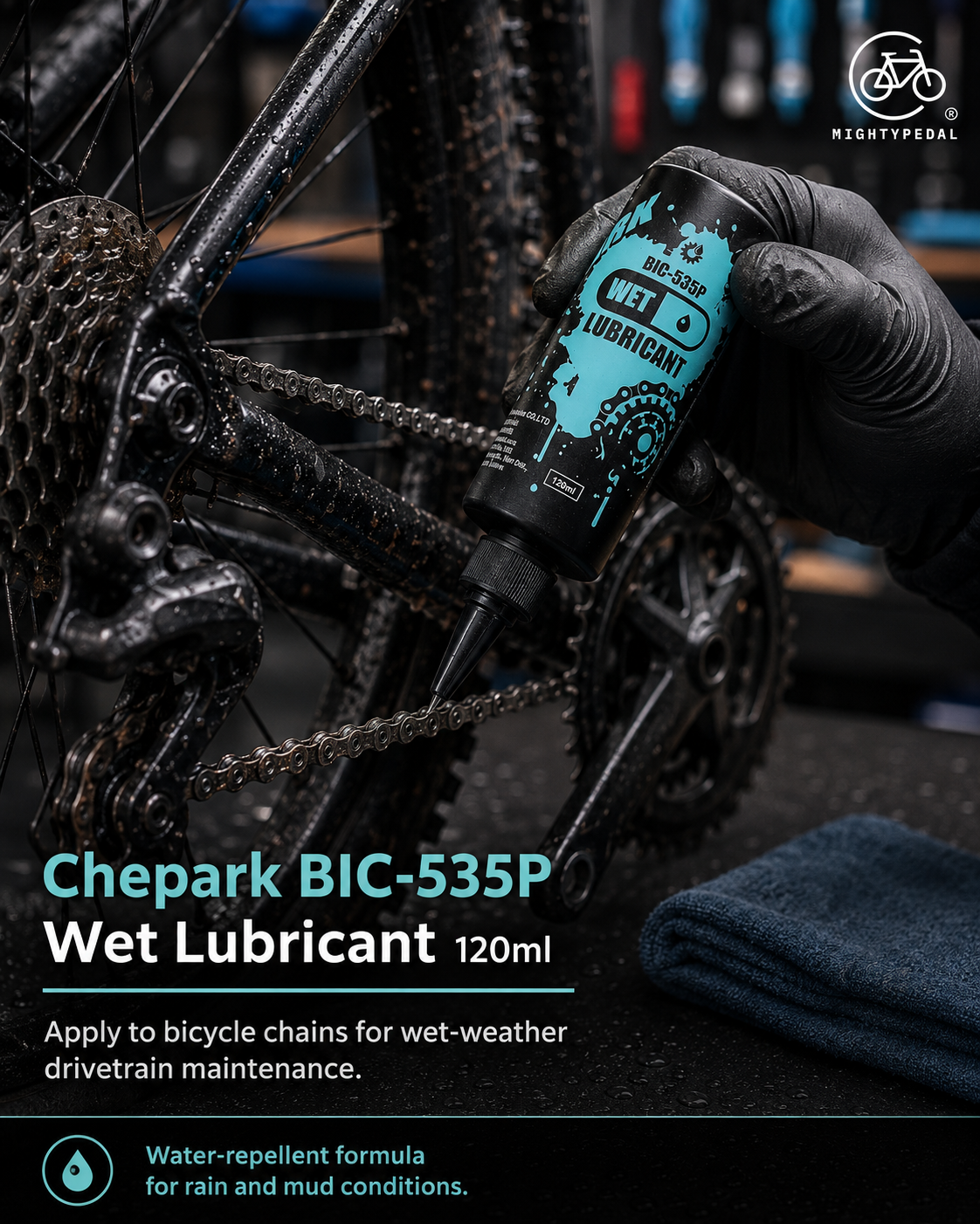 Chepark BIC-535P Wet Lubricant 120ml