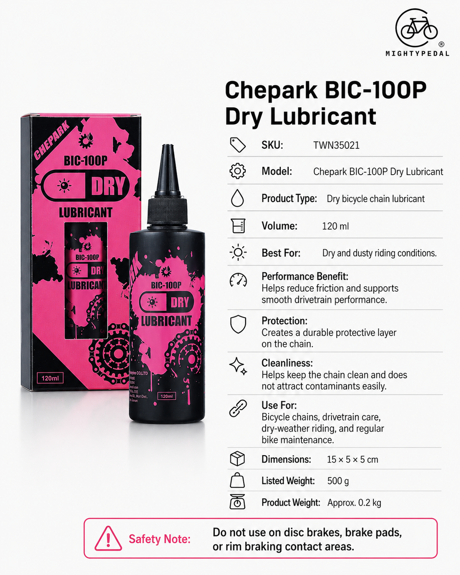 Chepark BIC-100P Dry Lubricant 120ml