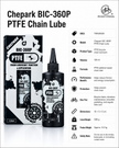 Chepark BIC-360P PTFE Chain Lube 120ml