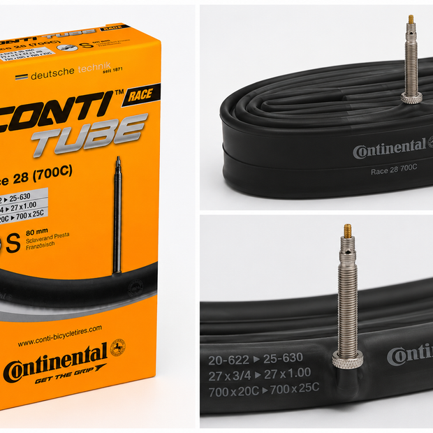 Continental Race Inner Tube 700x20–25c FV 60mm