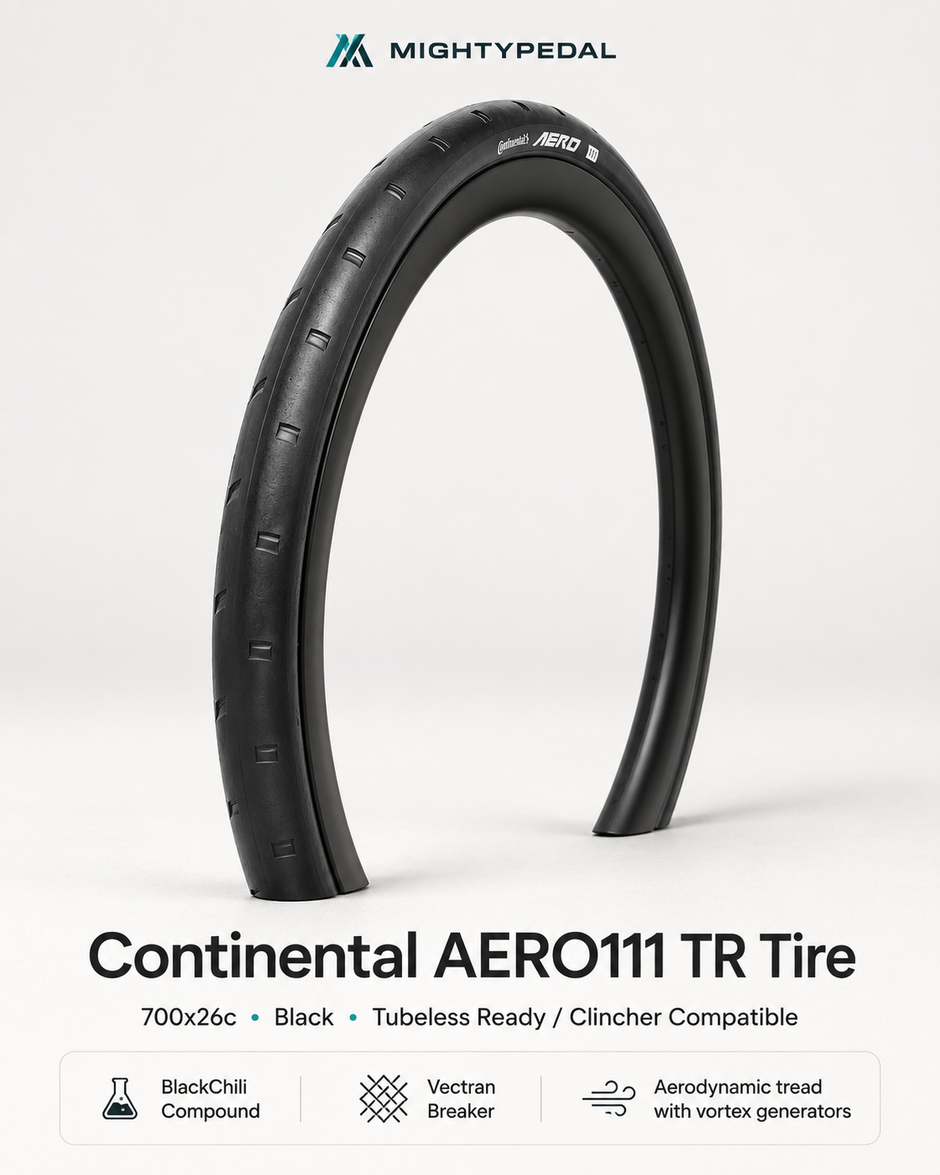 Continental AERO 111 TR Tire 700x26c