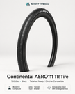 Continental AERO 111 TR Tire 700x26c