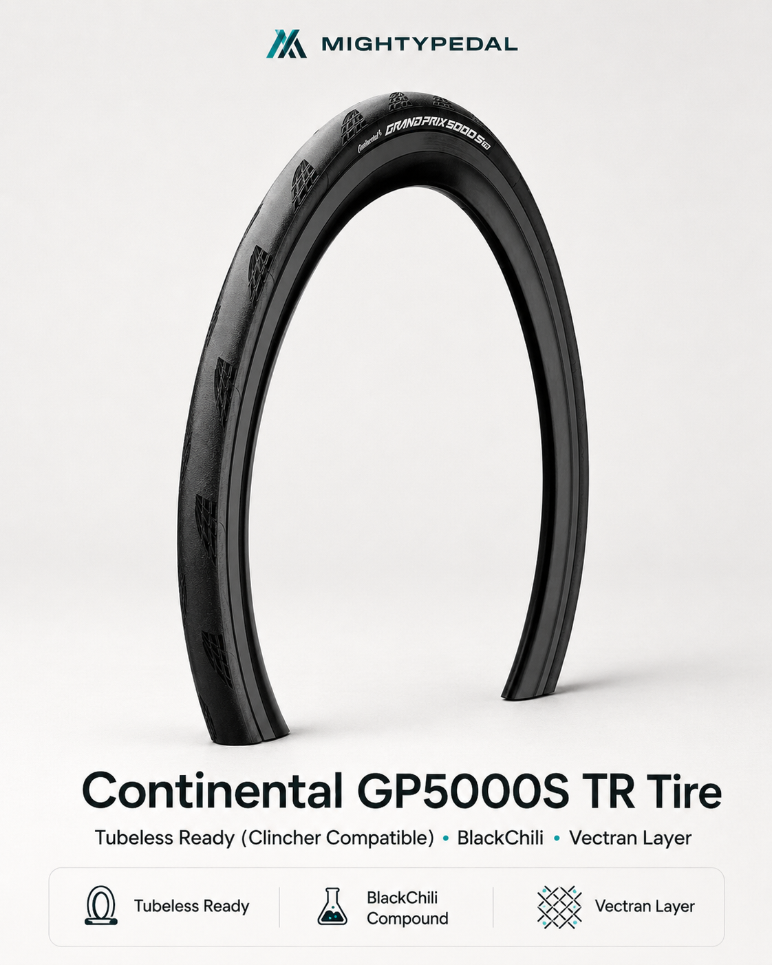 Continental GP5000S TR Tubeless Ready Tire