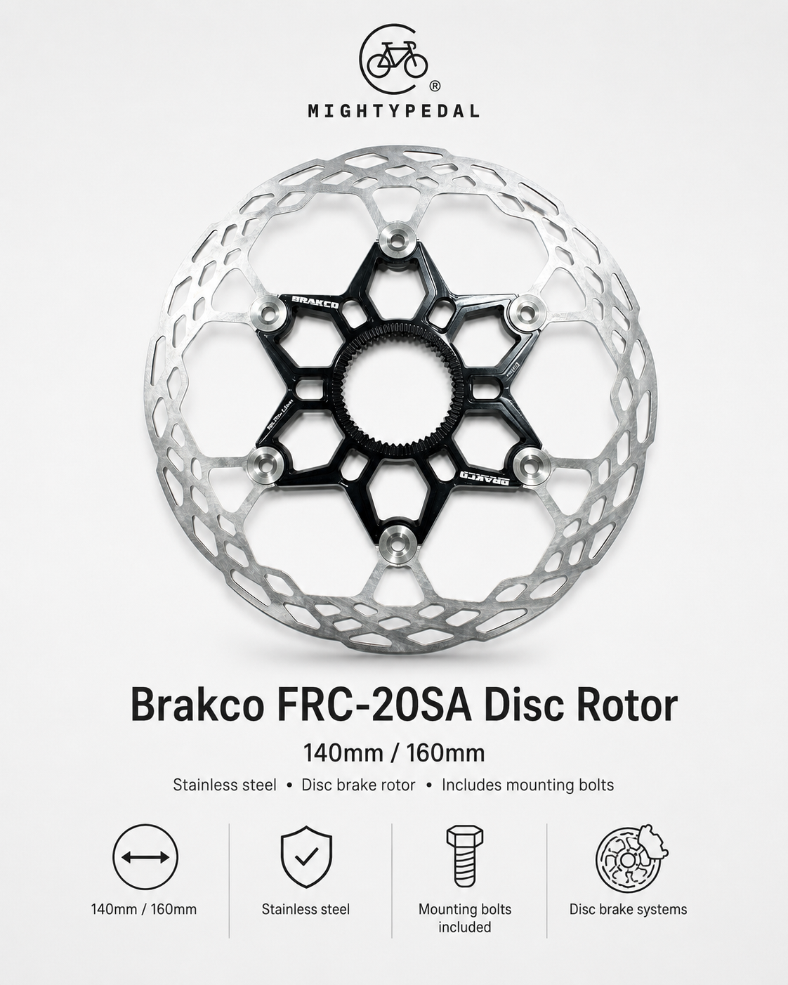 Brakco FRC-20SA Disc Rotor