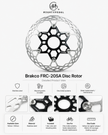 Brakco FRC-20SA Disc Rotor