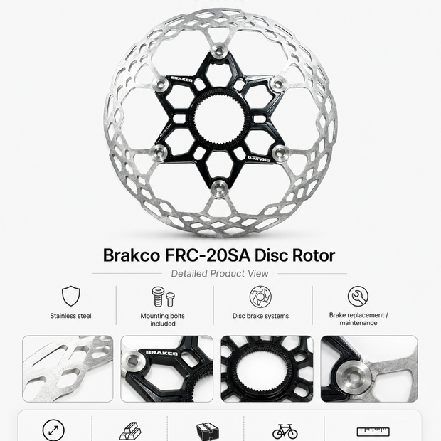 Brakco FRC-20SA Disc Rotor
