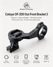 Cateye OF-200 Out-Front Bracket with GP Mount