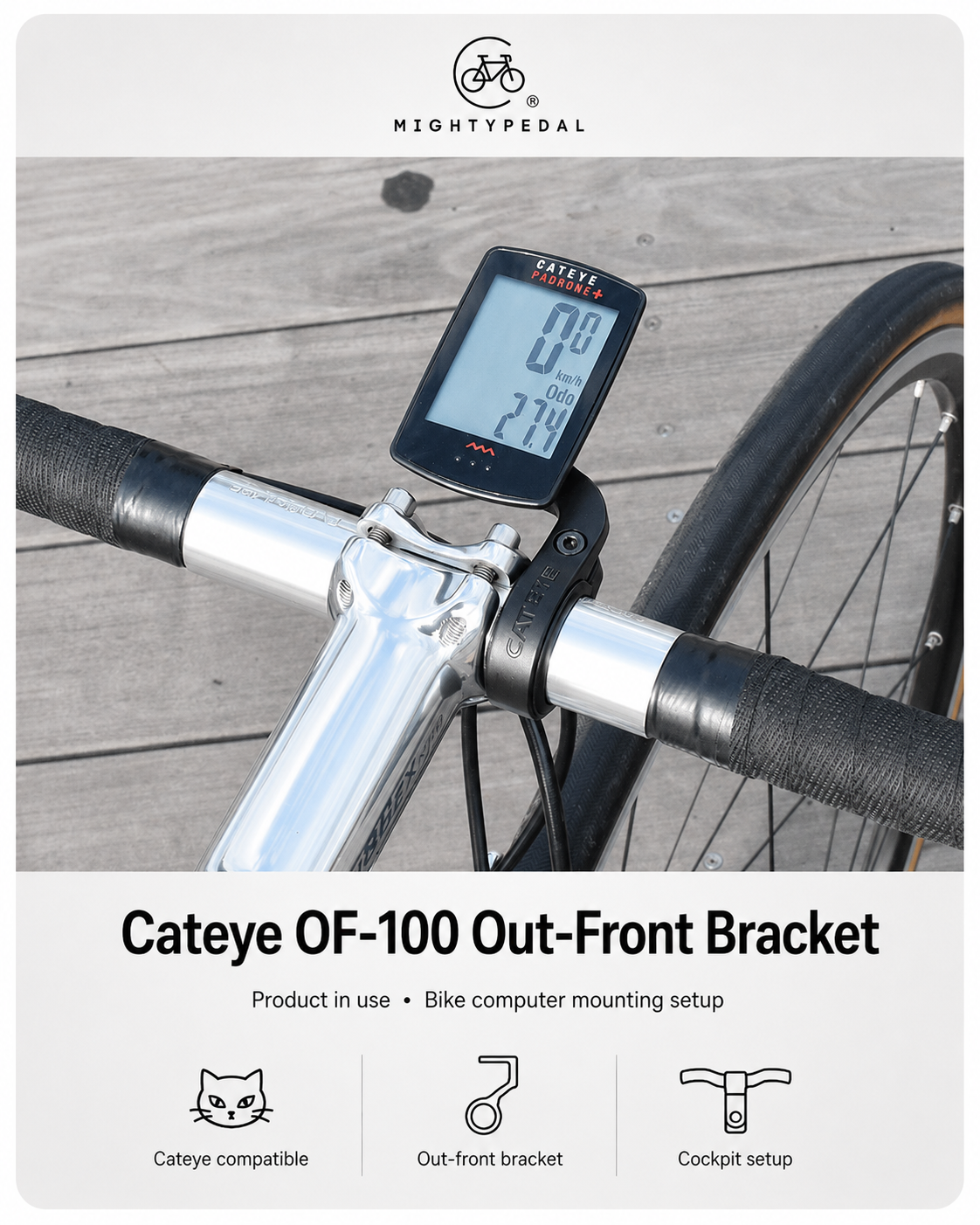 Cateye OF-100 Out-Front Bracket