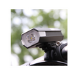 A close-up view of the AMPP800 front bike light, highlighting its LED lens designed for maximum brightness and durability.